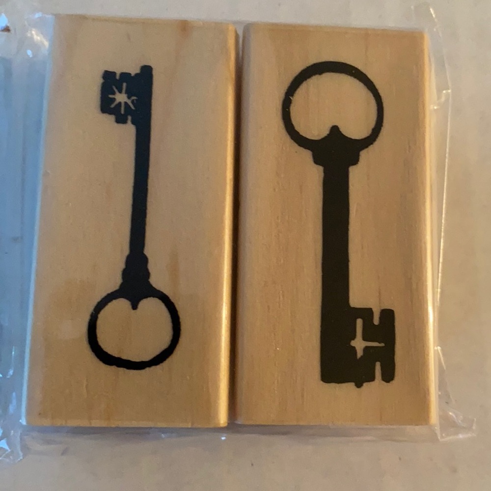 Michaels wooden stamp set